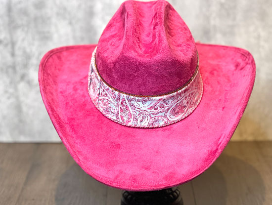 custom_pink_vegan_suede_cowboy_front custom_pink_vegan_suede_cowboy_front