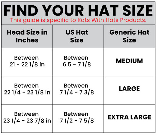Hat Sizing Chart